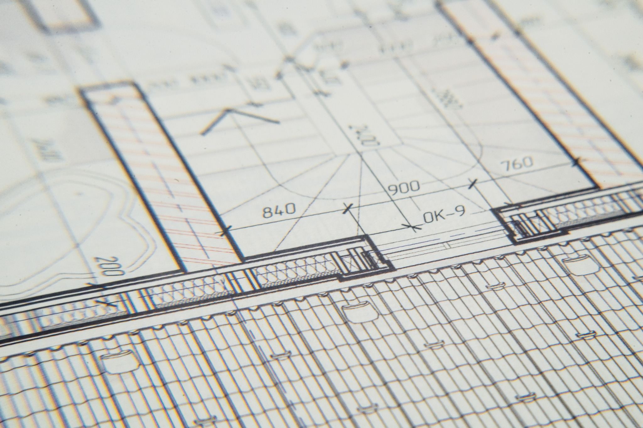 Architectural drawings and technical development